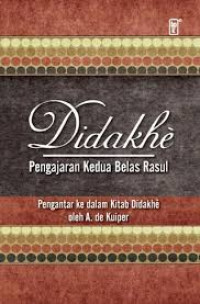 Image of Didakhe: Pengajaran Kedua Belas Rasul