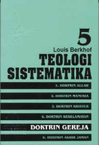 Image of Teologi Sistematika Volume 5 : Doktrin Gereja