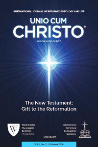 Image of Union with Christ – The New Testament: Gift to The Reformation, Vol.2, No.2, October 2016
