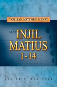 Image of Tafsiran Matthew Henry: Injil Matius 1-14